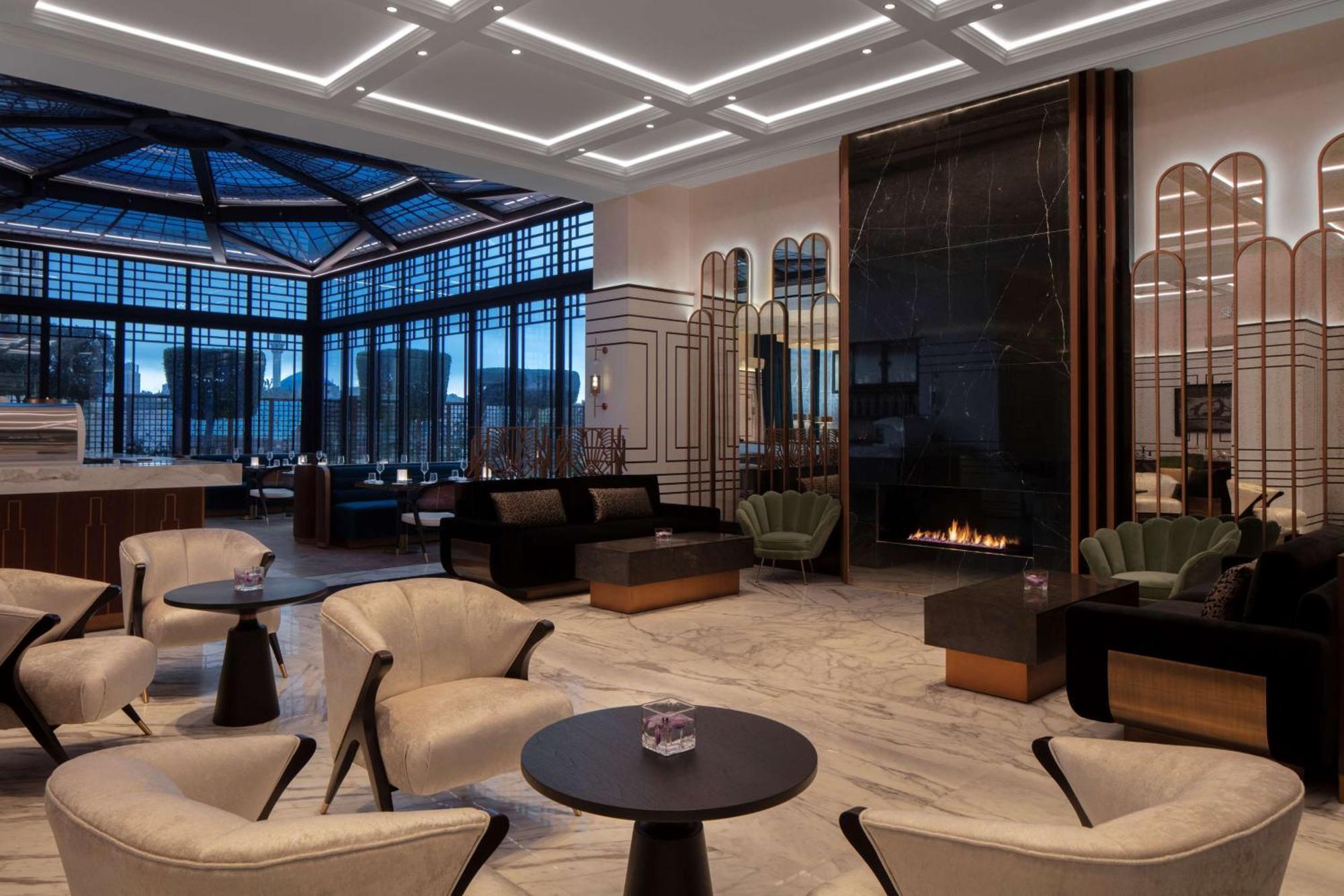 Grand Hyatt Amman Hotel Bagian luar foto The lobby of the hotel