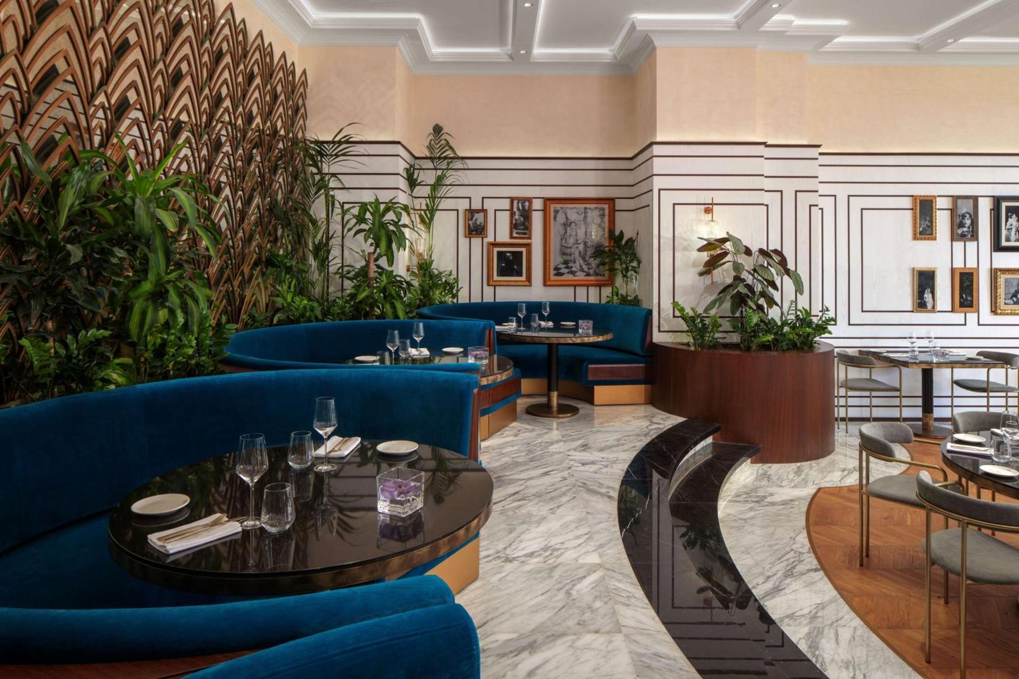 Grand Hyatt Amman Hotel Bagian luar foto The interior of the restaurant