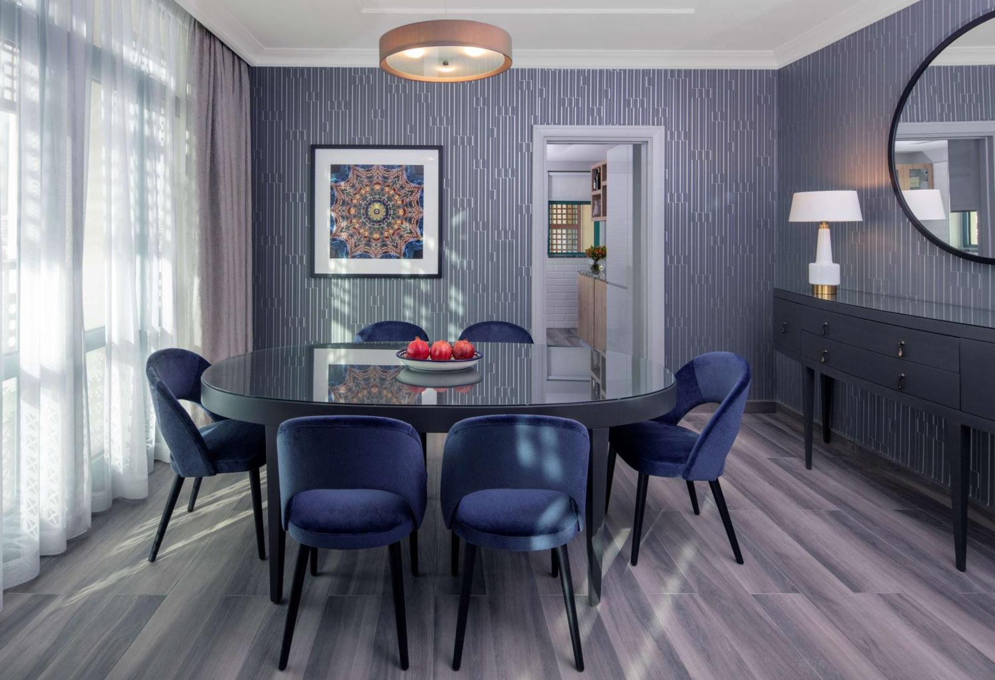 Grand Hyatt Amman Hotel Bagian luar foto A dining room