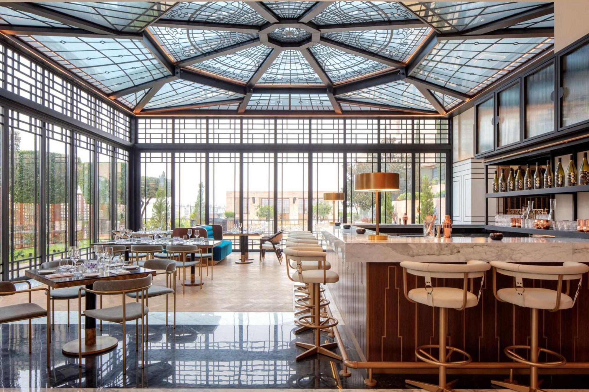 Grand Hyatt Amman Hotel Bagian luar foto The Bar